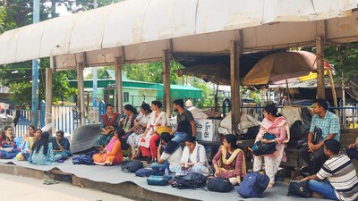 Members of 'Jogyo Shikshak Shikshika Adhikar Mancha' (Rightful Teachers' Rights Forum), who lost their jobs following a recent Supreme Court verdict stage a sit-in protest, demanding their jobs back, in Kolkata on Friday, April 18. (Aloke Dey/ANI file) Members of 'Jogyo Shikshak Shikshika Adhikar Mancha' (Rightful Teachers' Rights Forum), who lost their jobs following a recent Supreme Court verdict stage a sit-in protest, demanding their jobs back, in Kolkata on Friday, April 18. (Aloke Dey/ANI file)