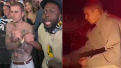 Justin Bieber was spotted at Coachella over the weekend (X/blassicliberal) Justin Bieber was spotted at Coachella over the weekend (X/blassicliberal)
