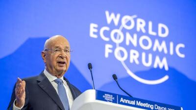 Klaus Schwab. (AFP)