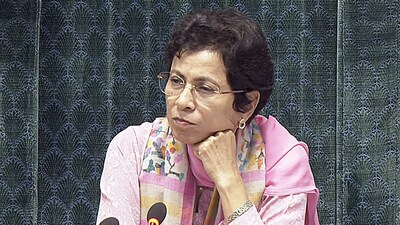 Congress MP Kumari Selja accused the BJP of disrespecting the Constitution. (ANI) Congress MP Kumari Selja accused the BJP of disrespecting the Constitution. (ANI)