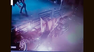 One of the accused has been identified as Vivek, a resident of BDC, Sector 26. (CCTV Footage)