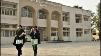 The result showcased the excellence of these government-run schools, where a majority of successful candidates hail from just nine Meritorious institutions. (HT Photo) The result showcased the excellence of these government-run schools, where a majority of successful candidates hail from just nine Meritorious institutions. (HT Photo)