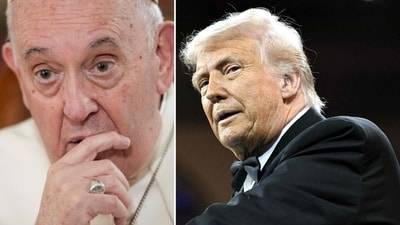 Donald Trump and Pope Francis (AP Photo/Andrew Medichini, File, photo by SAUL LOEB / AFP) Donald Trump and Pope Francis (AP Photo/Andrew Medichini, File, photo by SAUL LOEB / AFP)