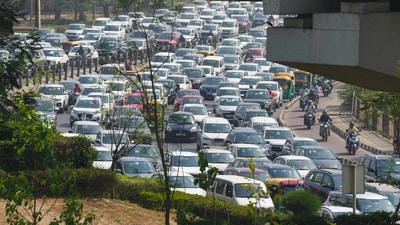 Throughout the day, people are advised to use public transport to avoid congestion on roads in Delhi. (Representational/PTI) Throughout the day, people are advised to use public transport to avoid congestion on roads in Delhi. (Representational/PTI)