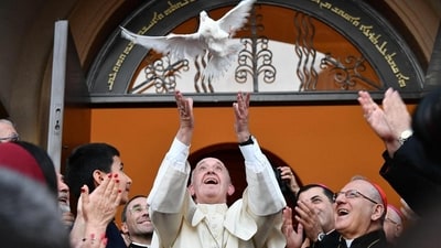 Pope Francis died on Monday aged 88, a day after making a much hoped-for appearance at Saint Peter's Square on Easter Sunday, the Vatican said in a statement. A look back at his life and work through his most popular images over the years. (HT_PRINT) Pope Francis died on Monday aged 88, a day after making a much hoped-for appearance at Saint Peter's Square on Easter Sunday, the Vatican said in a statement. A look back at his life and work through his most popular images over the years. (HT_PRINT)