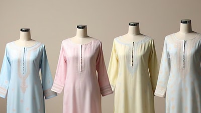 Short cotton kurtis at 50% off: Beat the heat in style with kurtis at half price! (AI Generated) Short cotton kurtis at 50% off: Beat the heat in style with kurtis at half price! (AI Generated)