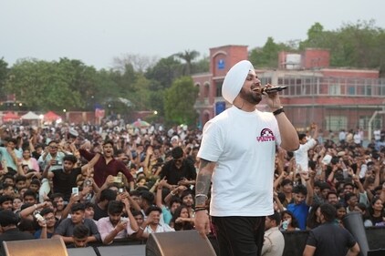 The iconic song Dope Shope was an instant hit with the crowd. (Photo: Anurag Mehra/HT)