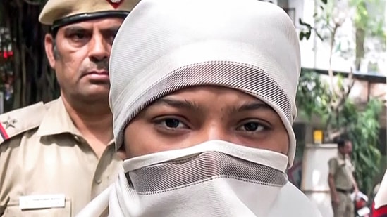 Zikra, also known as 'Lady don', is in police custody in connection with the murder of the 17-year-old boy in Seelampur area in New Delhi. (ANI)