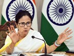 West Bengal chief minister Mamata Banerjee addresses a press conference, in Kolkata. (ANI file) West Bengal chief minister Mamata Banerjee addresses a press conference, in Kolkata. (ANI file)
