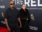 Following a disturbing confession about incest, Kanye West posts a photo with Bianca Censori. REUTERS/Daniel Cole