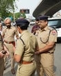 Police commissioner Swapan Sharma while inspecting the ERVH site near Verka Milk Plant in Ludhiana on Monday. (HT Photo)