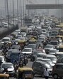The incident led to massive traffic congestion on NH9 (towards Delhi) and Noida’s internal roads, as the victim’s family refused to allow police to remove the body from the main carriageway of NH9, demanding immediate arrest of the suspect. (Sakib Ali/HT Photo) The incident led to massive traffic congestion on NH9 (towards Delhi) and Noida’s internal roads, as the victim’s family refused to allow police to remove the body from the main carriageway of NH9, demanding immediate arrest of the suspect. (Sakib Ali/HT Photo)