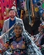 US vice president JD Vance and his sons watch a cultural performance at Amber Fort, a historical site, in Jaipur, on Tuesday. (AP)
