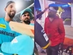 Nicholas Pooran meets fan who was left injured by one of his sixes during an IPL match Nicholas Pooran meets fan who was left injured by one of his sixes during an IPL match