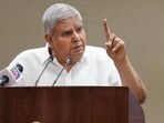 Vice President Jagdeep Dhankhar. (PTI file)