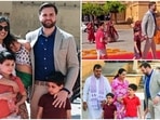 Usha Vance, JD Vance and their kids visit the Amber Fort. 