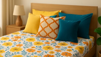 Fresh prints and bold colours at Amazon deals on bedsheets and cushion covers for a much-needed summer home refresh. Fresh prints and bold colours at Amazon deals on bedsheets and cushion covers for a much-needed summer home refresh.