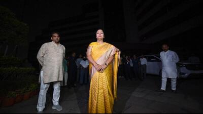 CM Rekha Gupta at the secretariat on Tuesday. (Sonu Mehta/HT Photo) CM Rekha Gupta at the secretariat on Tuesday. (Sonu Mehta/HT Photo)