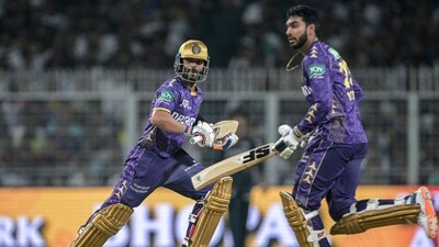 Aaron Finch minced no words as he shredded Kolkata Knight Riders' (KKR) approach against Gujarat Titans. (AFP)
