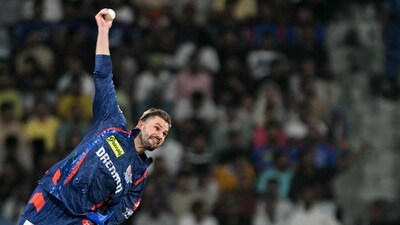 Aiden Markram broke the opening stand for LSG and claimed the crucial wicket of in-form Karun Nair for 15. He also claimed the wicket of Abishek Porel. (AFP) Aiden Markram broke the opening stand for LSG and claimed the crucial wicket of in-form Karun Nair for 15. He also claimed the wicket of Abishek Porel. (AFP)
