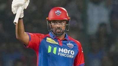 Delhi Capitals’ Karun Nair (PTI) Delhi Capitals’ Karun Nair (PTI)