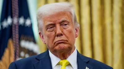 Around 83 per cent of respondents believed that Trump must comply with federal court rulings. (File/REUTERS)