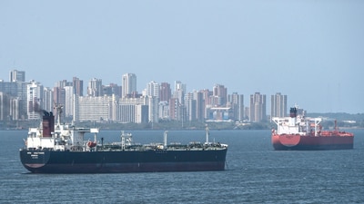 As a result, supertankers such as VLCCs face much costlier fees with this methodology, as compared with smaller ships such as aframaxes. (File) (Pic used for representation) (AFP) As a result, supertankers such as VLCCs face much costlier fees with this methodology, as compared with smaller ships such as aframaxes. (File) (Pic used for representation) (AFP)