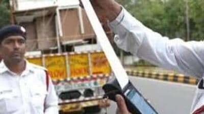 Punjab special DGP (law and order) Arpit Shukla attributed the sharp rise in challans and fines to intensified enforcement and routine traffic checks. (HT File) Punjab special DGP (law and order) Arpit Shukla attributed the sharp rise in challans and fines to intensified enforcement and routine traffic checks. (HT File)