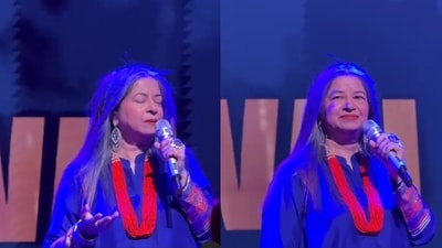 Rekha Bhardwaj performed in Bhopal recently. Rekha Bhardwaj performed in Bhopal recently.