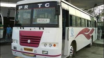 The workers have warned that if the pending salaries are not cleared promptly, they will suspend all bus services originating from PRTC depots. (HT File)
