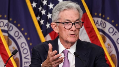 Donald Trump said that he would like Jerome Powell to be a "little more active in terms of his idea to lower interest rates". (Reuters)