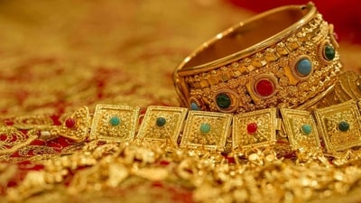 Even as global macroeconomic uncertainties continued to fuel the safe-haven chase, gold prices in the national capital jumped by  ₹1,800 on Tuesday, surpassing the critical  ₹1 lakh-mark for 10 grammes due to a rush of purchases by local jewellers and stockists anticipating increased demand during Akshaya Tritiya and wedding season. (PTI)