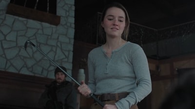 Kaitlyn Dever plays the vengeful Abby in The Last of Us.