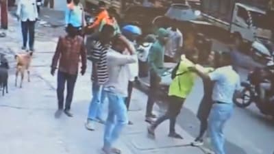 The incident, which occurred a day earlier, has triggered outrage after CCTV footage contradicted claims made by the Air Force officer. (X) The incident, which occurred a day earlier, has triggered outrage after CCTV footage contradicted claims made by the Air Force officer. (X)
