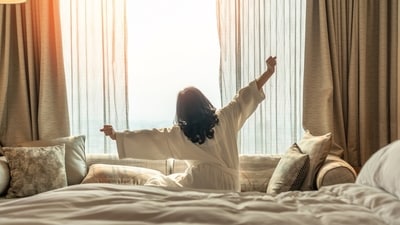 Follow a healthy morning routine. (Shutterstock) Follow a healthy morning routine. (Shutterstock)