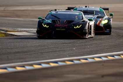 DAYTONA BEACH, FLORIDA - JANUARY 27: The #45 Wayne Taylor Racing with Andretti Lamborghini Huracan GT3 EVO2 of Kyle Marcelli, Danny Formal, Graham Doyle and Ashton Harrison drives during the Rolex 24 at Daytona International Speedway on January 27, 2024 in Daytona Beach, Florida. James Gilbert/Getty Images/AFP (Photo by James Gilbert / GETTY IMAGES NORTH AMERICA / Getty Images via AFP) (Getty Images via AFP) DAYTONA BEACH, FLORIDA - JANUARY 27: The #45 Wayne Taylor Racing with Andretti Lamborghini Huracan GT3 EVO2 of Kyle Marcelli, Danny Formal, Graham Doyle and Ashton Harrison drives during the Rolex 24 at Daytona International Speedway on January 27, 2024 in Daytona Beach, Florida. James Gilbert/Getty Images/AFP (Photo by James Gilbert / GETTY IMAGES NORTH AMERICA / Getty Images via AFP) (Getty Images via AFP)
