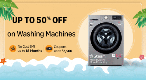 Bring home your new fully automatic washing machine with Amazon deals Bring home your new fully automatic washing machine with Amazon deals