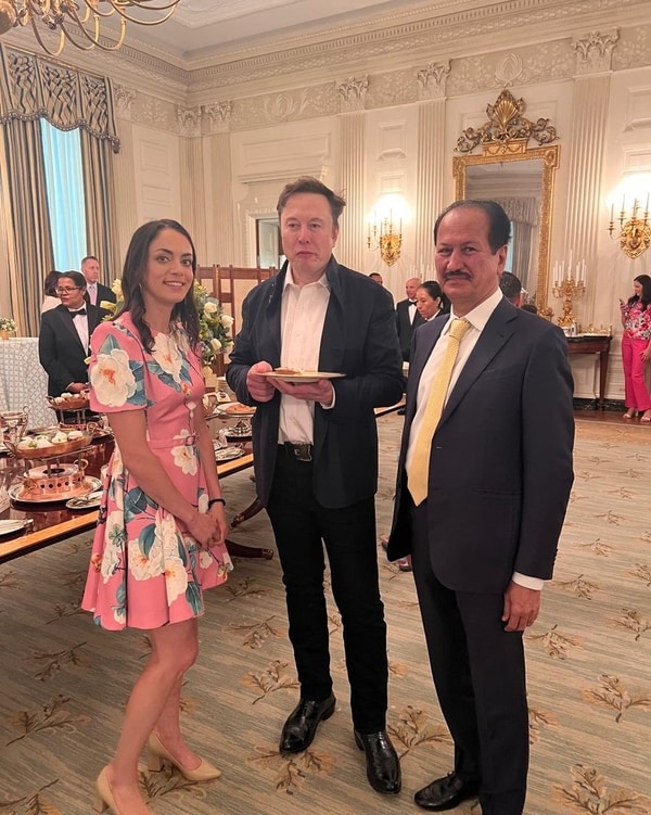 Dubai billionaire's breakfast at White House with Elon Musk and