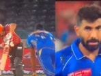 Jasprit Bumrah's full-toss hit Abhinav Manohar below the stomach.