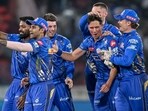 Mumbai Indians were at their ruthless best against a happless Sunrisers Hyderabad as they pulled off a fourth consecutive victory with a seven-wicket win at the latter's home. Trent Boult led an incredible bowling effort with a four-wicket haul, which restricted SRH to a score of 143/8 after which Rohit Sharma and Suryakumar Yadav's knocks helped MI finish the job.&nbsp;(AFP)