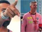 KL Rahul pointed at Kevin Pietersen after Hemang Badani's '5000 IPL runs' announcement KL Rahul pointed at Kevin Pietersen after Hemang Badani's '5000 IPL runs' announcement