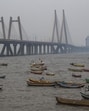 Mumbai, India - May 15, 2021: Fishermen row their boats to safety by parking them at the shore at Worli Koliwada, as Cyclone Tauktae intensifies and is likely to impact the Western coasts of Maharashtra, in Mumbai, India, on Saturday, May 15, 2021. (Photo by Pratik Chorge/Hindustan Times) (Pratik Chorge/HT PHOTO) Mumbai, India - May 15, 2021: Fishermen row their boats to safety by parking them at the shore at Worli Koliwada, as Cyclone Tauktae intensifies and is likely to impact the Western coasts of Maharashtra, in Mumbai, India, on Saturday, May 15, 2021. (Photo by Pratik Chorge/Hindustan Times) (Pratik Chorge/HT PHOTO)