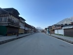  A view of main market in Pahalgam after the deadly terrorist attack that killed 26 tourists mostly Indians. A view of main market in Pahalgam after the deadly terrorist attack that killed 26 tourists mostly Indians.