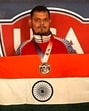 Para karate player Tarun Sharma. (HT Photo) Para karate player Tarun Sharma. (HT Photo)