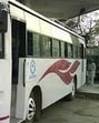 The workers have warned that if the pending salaries are not cleared promptly, they will suspend all bus services originating from PRTC depots. (HT File) The workers have warned that if the pending salaries are not cleared promptly, they will suspend all bus services originating from PRTC depots. (HT File)