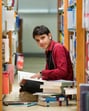 What makes a library a safe and welcoming space, especially for children and young adults who are anxious, or are excluded by peers? Perhaps this has much to do with librarians. (Shutterstock)