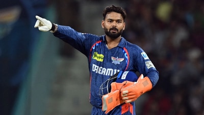 Lucknow Super Giants' captain Rishabh Pant (REUTERS)
