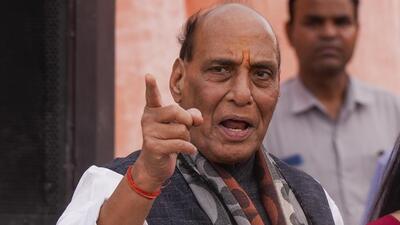 Defence minister Rajnath Singh said the terrorists responsible for the Pahalgam terror attack “will soon face a strong response in the near future” (PTI) Defence minister Rajnath Singh said the terrorists responsible for the Pahalgam terror attack “will soon face a strong response in the near future” (PTI)