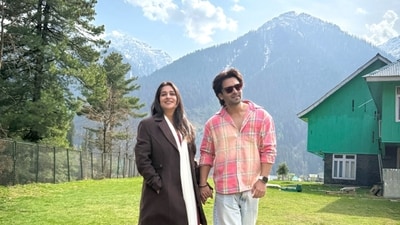 Dipika Kakar and Shoaib Ibrahim were recently on a family vacation in Kashmir with their son, Ruhaan.