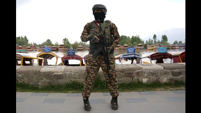 It is widely expected that India will react militarily to the terror strike — targeting, as it did after the Pulwama and Uri attacks, terror pods across the border (REUTERS) It is widely expected that India will react militarily to the terror strike — targeting, as it did after the Pulwama and Uri attacks, terror pods across the border (REUTERS)